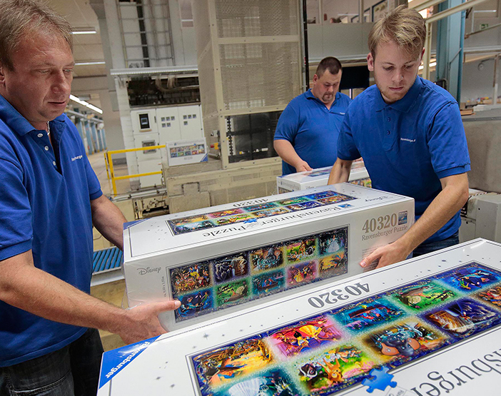 Employees and the Ravensburger puzzle